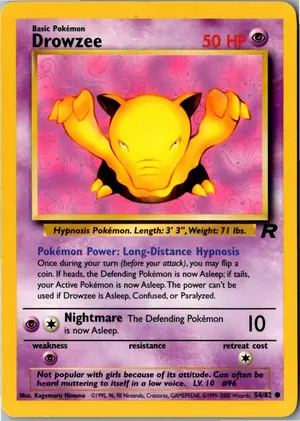 Drowzee Traumato Exemplar 2,95 €