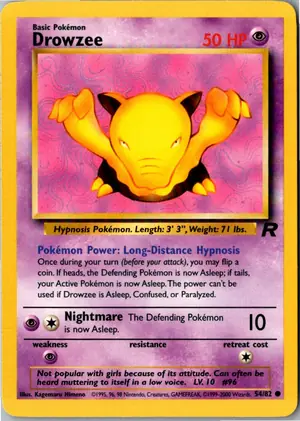 Drowzee Traumato Exemplar 2,95 €