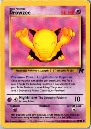 Drowzee Traumato Exemplar 2,95 €