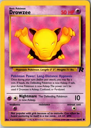 Drowzee Traumato Exemplar 2,95 €
