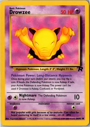 Drowzee Traumato Exemplar 2,95 €
