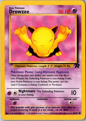 Drowzee Traumato Exemplar 2,95 €