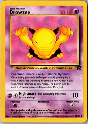 Drowzee Traumato Exemplar 2,95 €