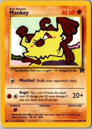 Mankey Menki Exemplar 2,95 €
