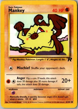 Mankey Menki Exemplar 2,95 €