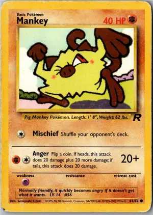 Mankey Menki Exemplar 2,95 €