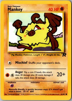 Mankey Menki Exemplar 2,95 €