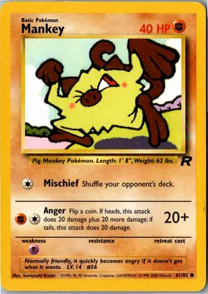 Mankey Menki Exemplar 2,95 €