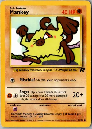 Mankey Menki Exemplar 2,95 €