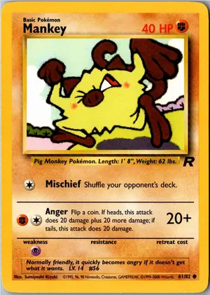 Mankey Menki Exemplar 2,95 €