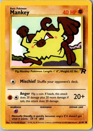Mankey Menki Exemplar 2,95 €