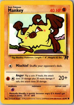 Mankey Menki Exemplar 2,95 €