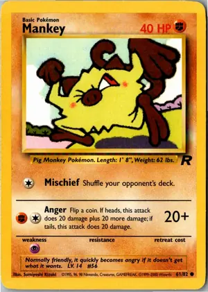Mankey Menki Exemplar 2,95 €