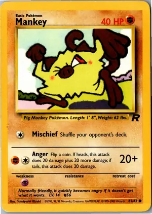 Mankey Menki Exemplar 2,95 €