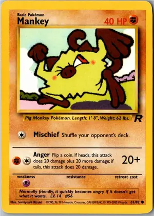 Mankey Menki Exemplar 2,95 €