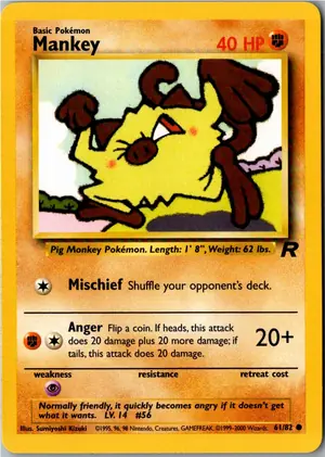 Mankey Menki Exemplar 2,95 €