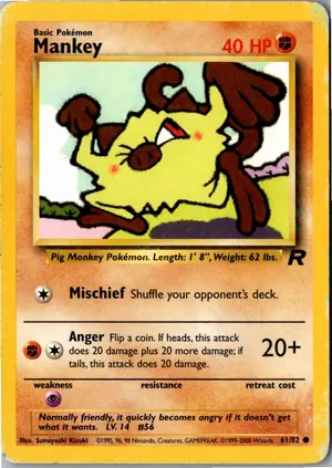 Mankey Menki Exemplar 2,95 €