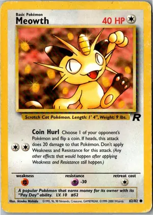 Meowth Mauzi Exemplar 2,95 €
