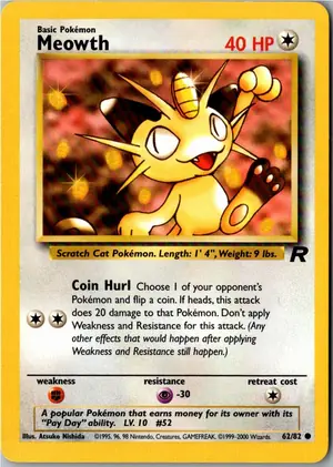 Meowth Mauzi Exemplar 2,95 €
