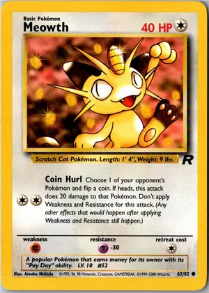 Meowth Mauzi Exemplar 2,95 €