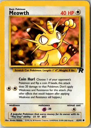 Meowth Mauzi Exemplar 2,95 €