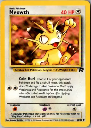 Meowth Mauzi Exemplar 2,95 €