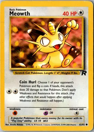 Meowth Mauzi Exemplar 2,95 €
