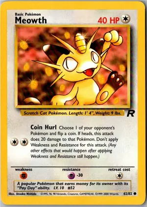 Meowth Mauzi Exemplar 2,95 €
