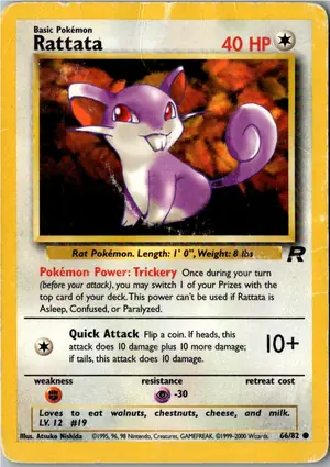Rattata Rattfratz Exemplar 2,95 €