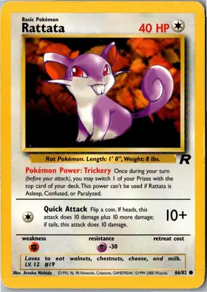 Rattata Rattfratz Exemplar 2,95 €