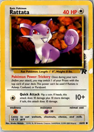 Rattata Rattfratz Exemplar 2,95 €