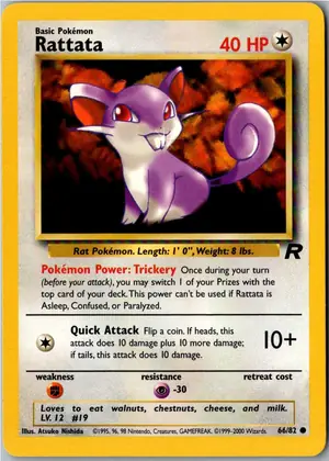 Rattata Rattfratz Exemplar 2,95 €