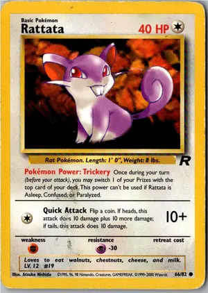 Rattata Rattfratz Exemplar 2,95 €