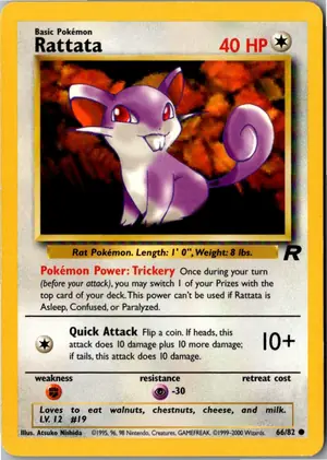 Rattata Rattfratz Exemplar 2,95 €