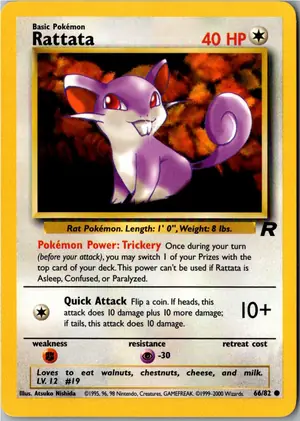 Rattata Rattfratz Exemplar 2,95 €