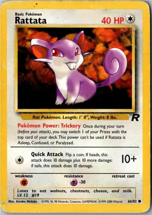 Rattata Rattfratz Exemplar 2,95 €