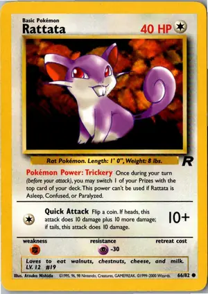 Rattata Rattfratz Exemplar 2,95 €