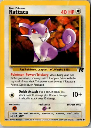 Rattata Rattfratz Exemplar 2,95 €