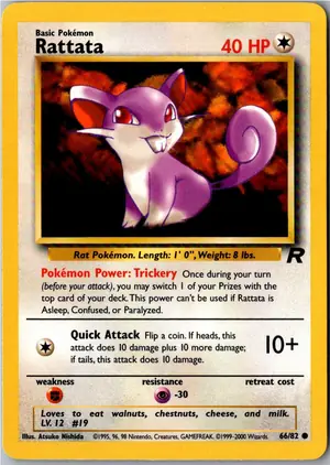 Rattata Rattfratz Exemplar 2,95 €