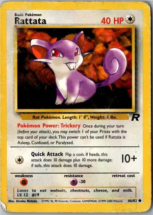 Rattata Rattfratz Exemplar 2,95 €