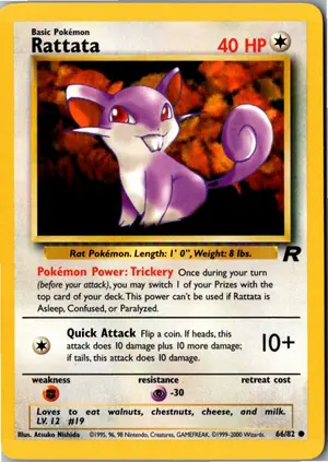 Rattata Rattfratz Exemplar 2,95 €