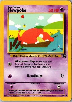 Slowpoke Flegmon Exemplar 2,95 €