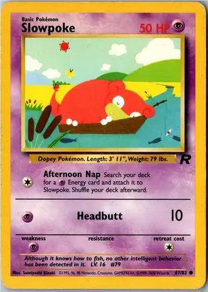 Slowpoke Flegmon Exemplar 2,95 €
