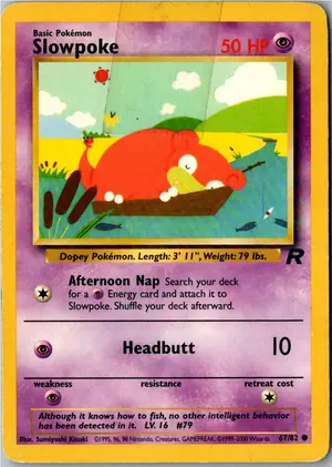 Slowpoke Flegmon Exemplar 2,95 €