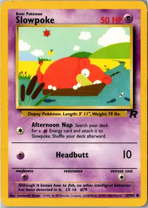 Slowpoke Flegmon Exemplar 2,95 €