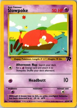 Slowpoke Flegmon Exemplar 2,95 €