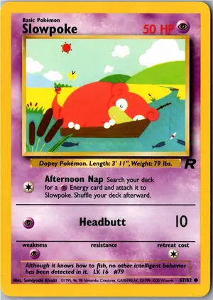 Slowpoke Flegmon Exemplar 2,95 €