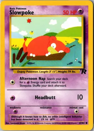 Slowpoke Flegmon Exemplar 2,95 €