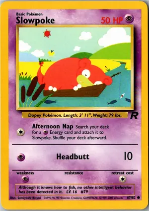 Slowpoke Flegmon Exemplar 2,95 €