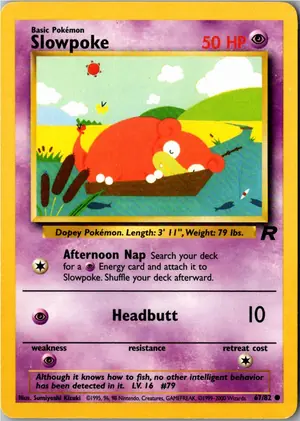 Slowpoke Flegmon Exemplar 2,95 €